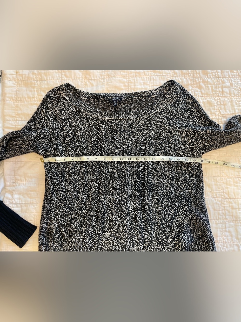 American Eagle Cozy Chunky Knit Slightly Cropped Sweater